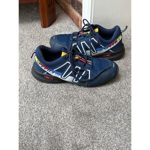 Keep Running‎ KR Speed 3 Navy Sports Trainers Shoes Unisex Sz 42 M 8.5 W 10
